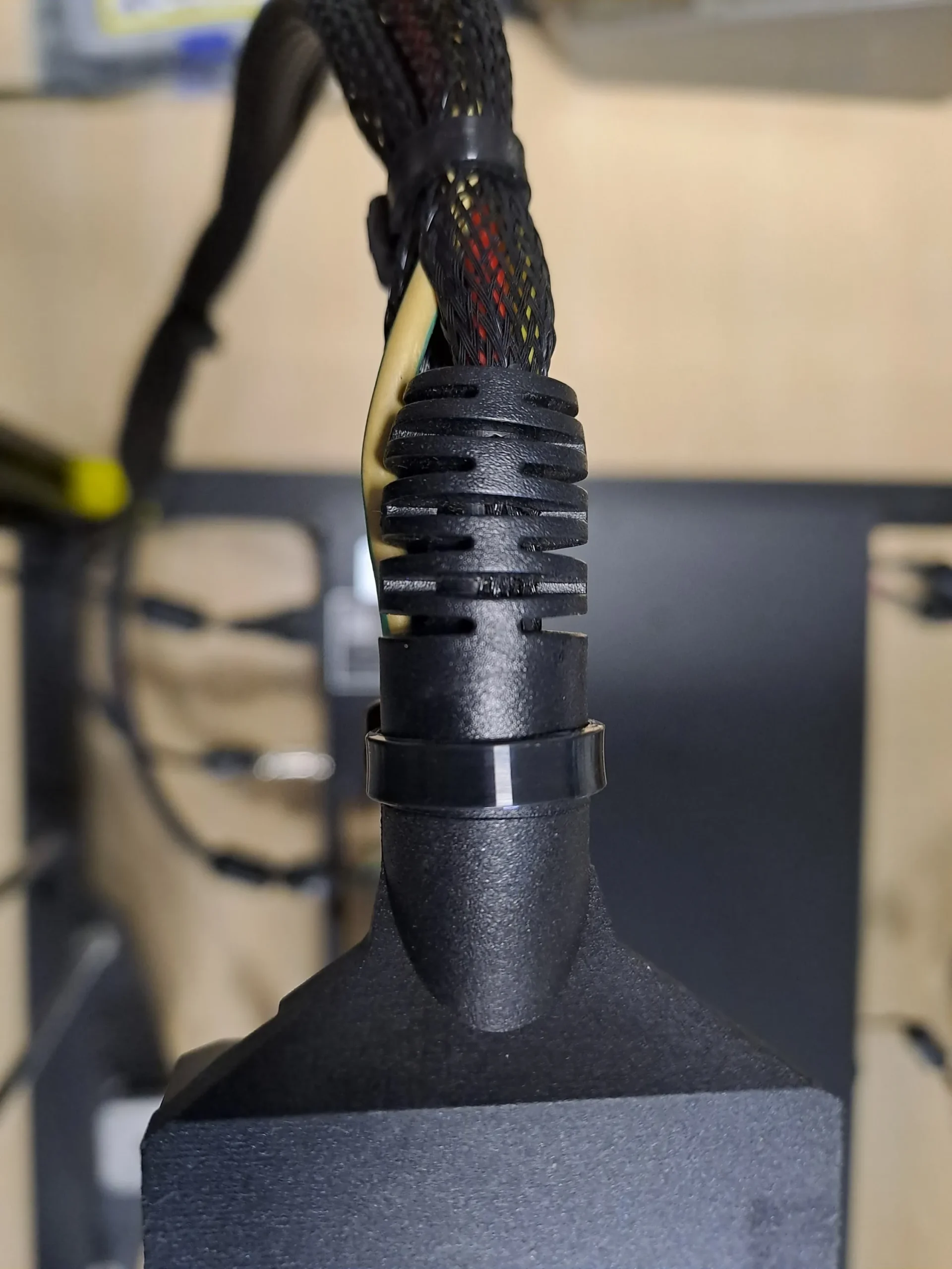 Cable sleeve routing